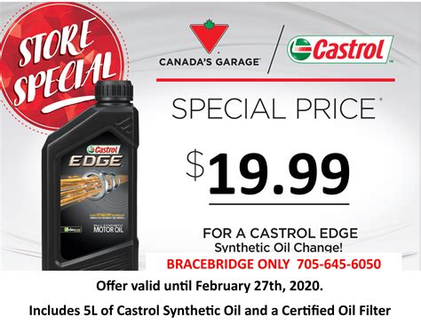 2135 Robertson Road, K2H 5Z2 613-829-9580 View store details Find more nearby stores. . Canadian tire oil change price